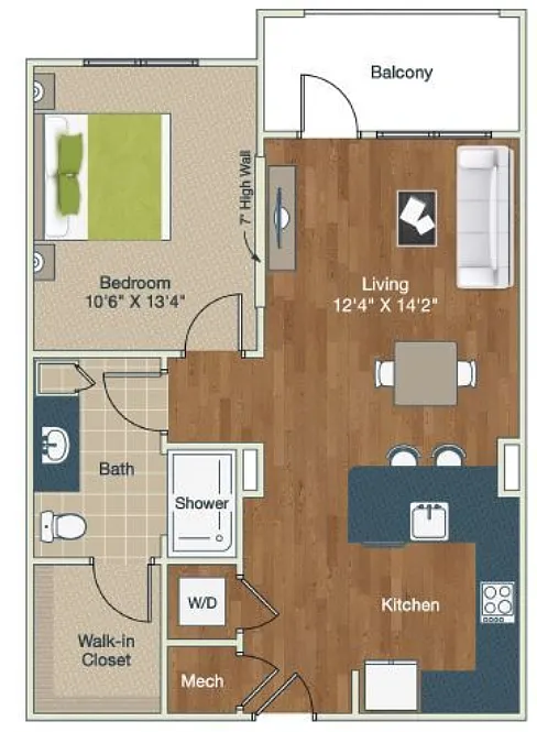 Floor plan A1