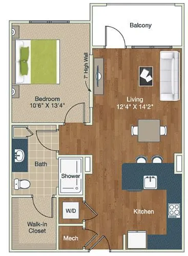 Floor plan A1