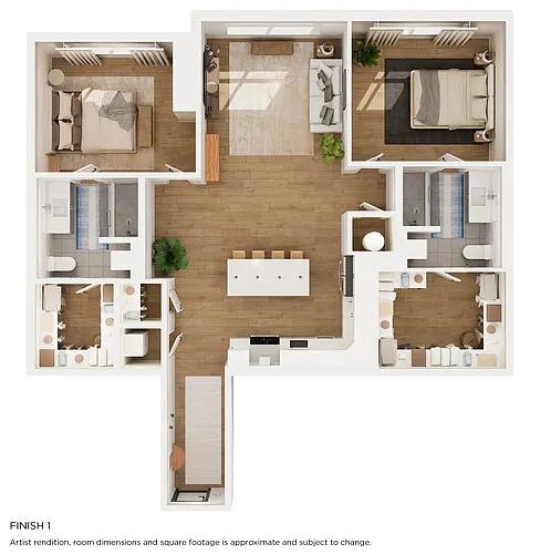 Floor plan B7