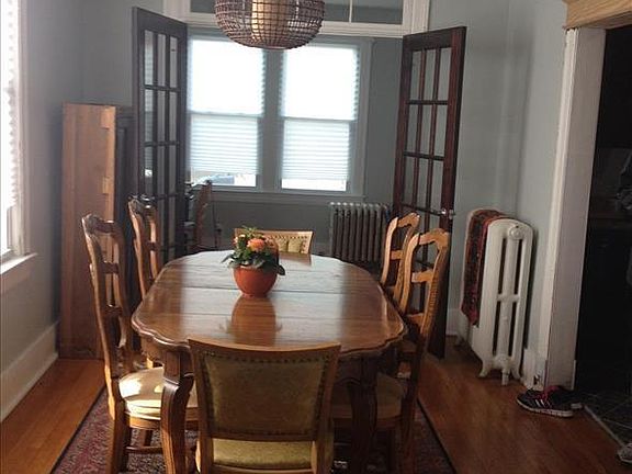 Dining room showcasing LOTS of natural light.