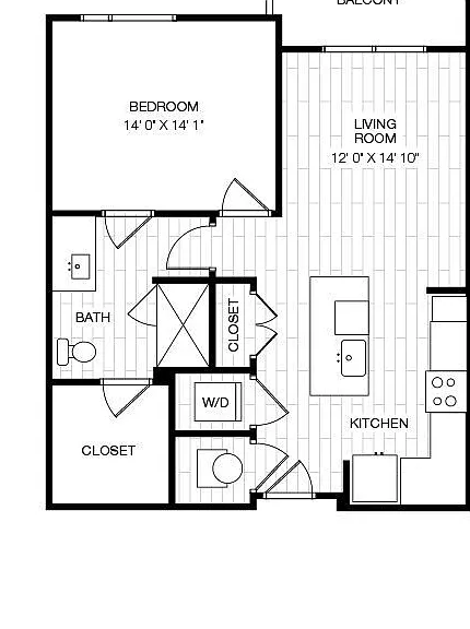 A1.3A floor plan 505 Courtland