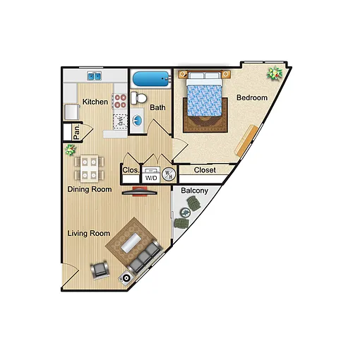 Floor plan Plan B