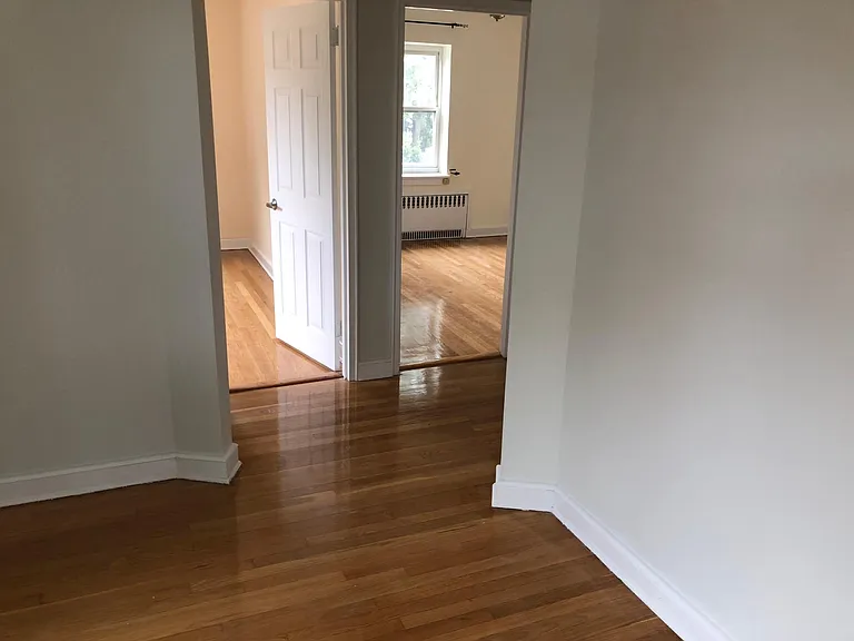 View from Dining room to the 2 bedrooms.