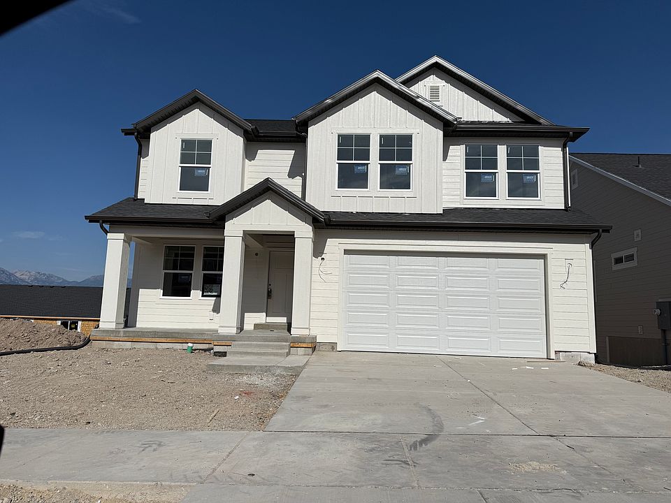 Front Exterior of the Home. Steps will be on the left side of the home.