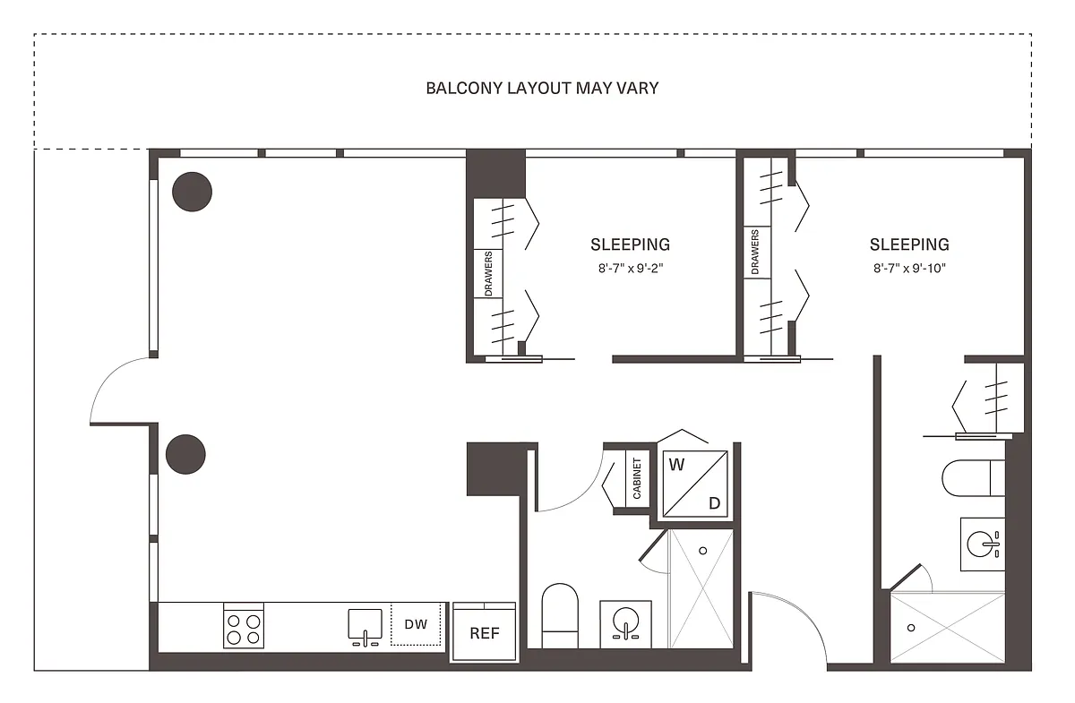 Floor plan L2B