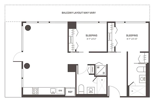 Floor plan L2B