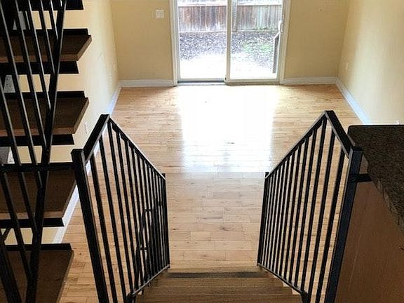 Stairs into the living room
