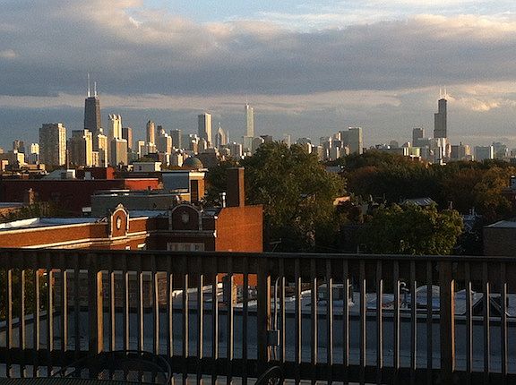 Rooftop deck