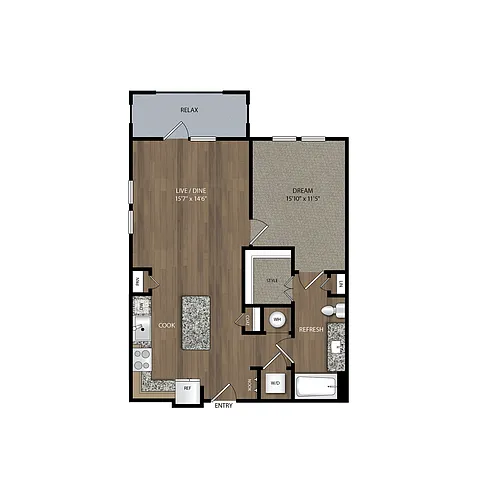 Floor plan A3.a