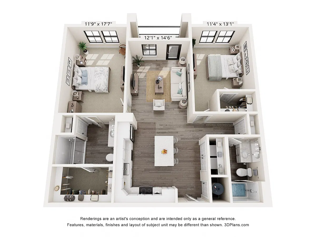 Floor plan B1