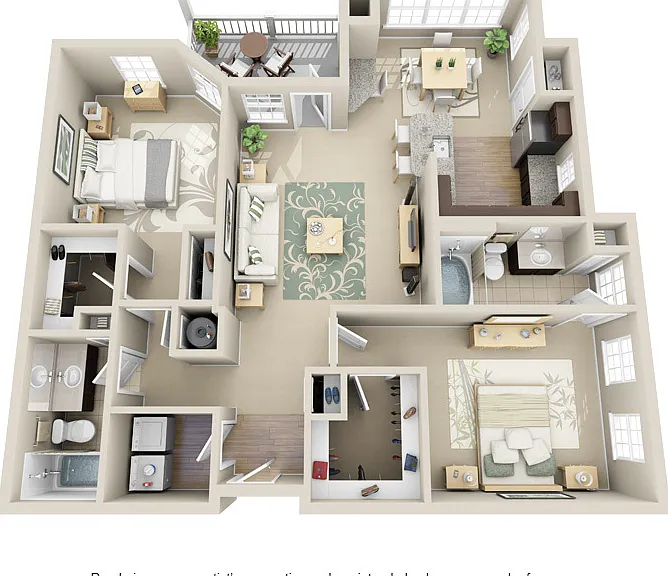 B7 Sullivan floor plan Element Carolina Bay