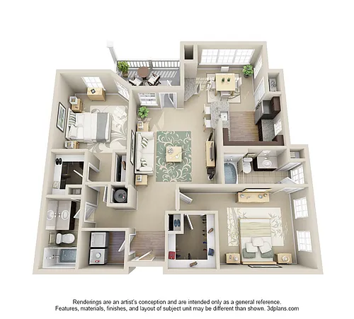 Floor plan B7 Sullivan