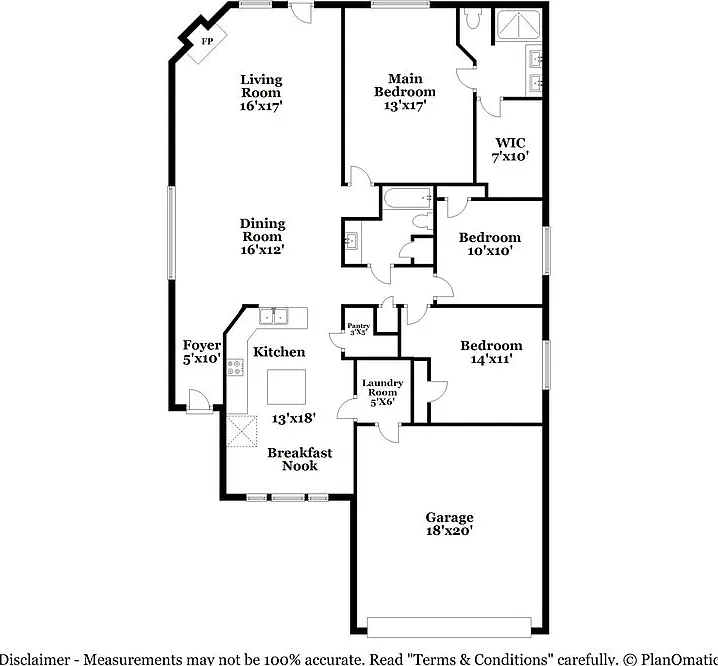 3 bed, 2.0 bath, 1634 sqft, $1,920 — Photo 2