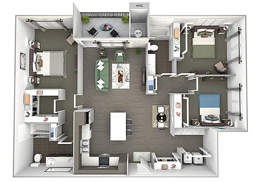 Floor plan C1 (Tallman)