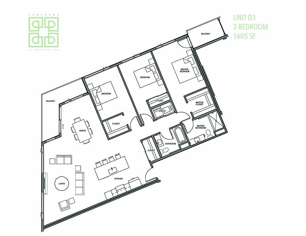 Floor plan D3