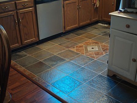 Custom tile floors