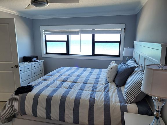 Master Bedroom with views to the ocean.
