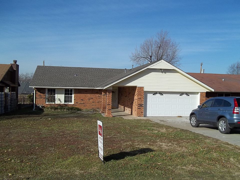 Brick home front view