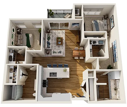 Floor plan Unit Type G