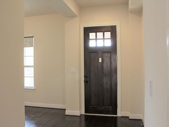 Front door, hall way