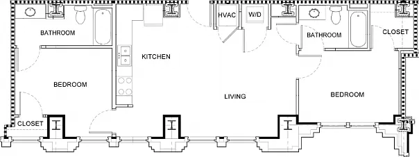 Hibernia Tower Apartments — Photo 48