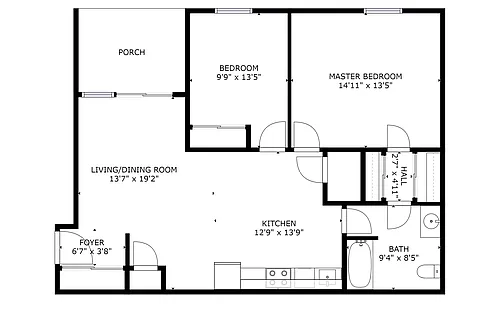 Floor plan Cedar