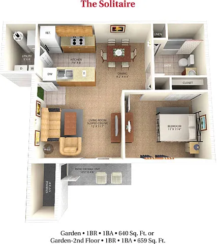 Floor plan The Solitaire