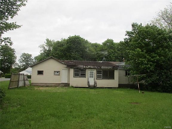 Rear of the property