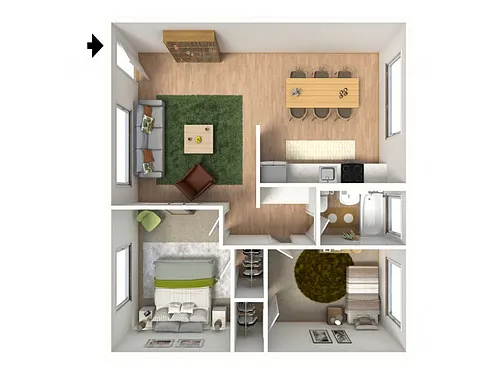 Floor plan 2X1