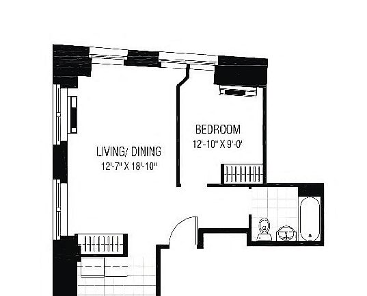 2nd image of 100 Maiden Ln APT 2404