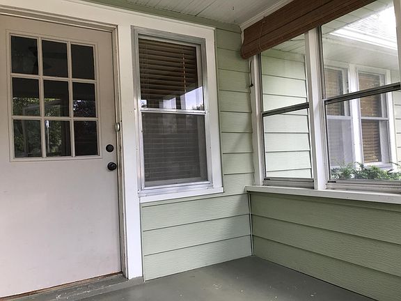 Enclosed front porch