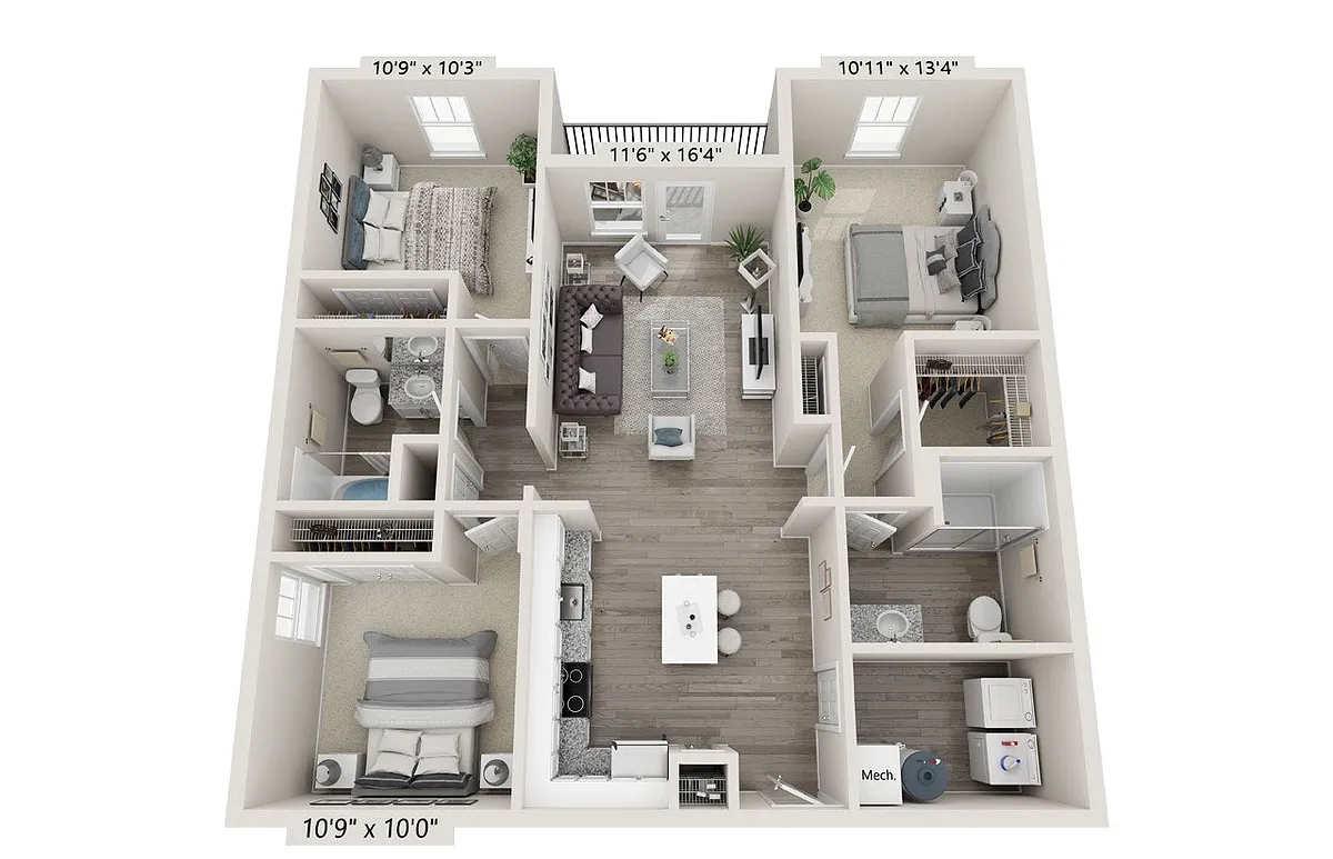 Floor plan C1