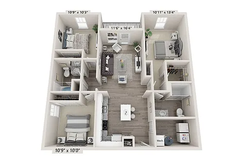 Floor plan C1