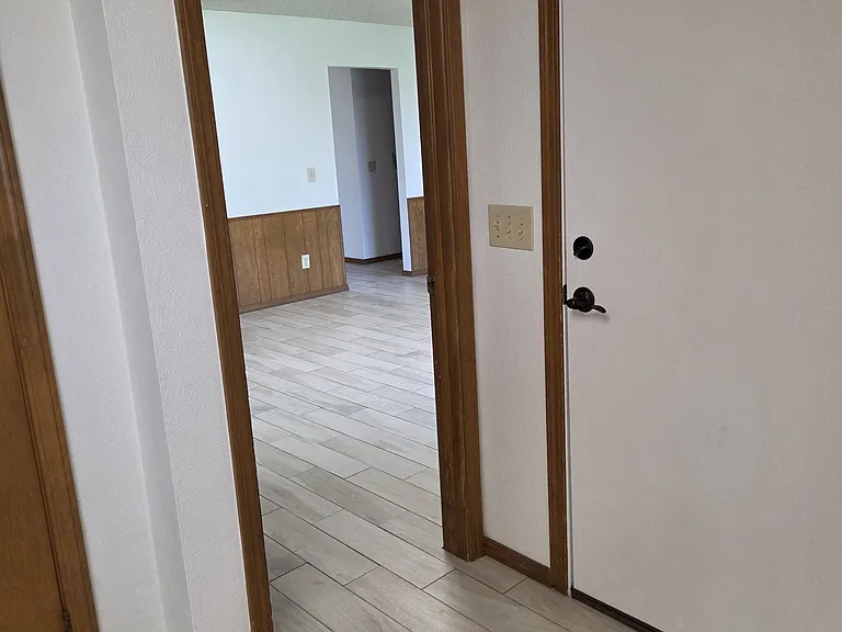 Laundry into Dining Area, Back Door