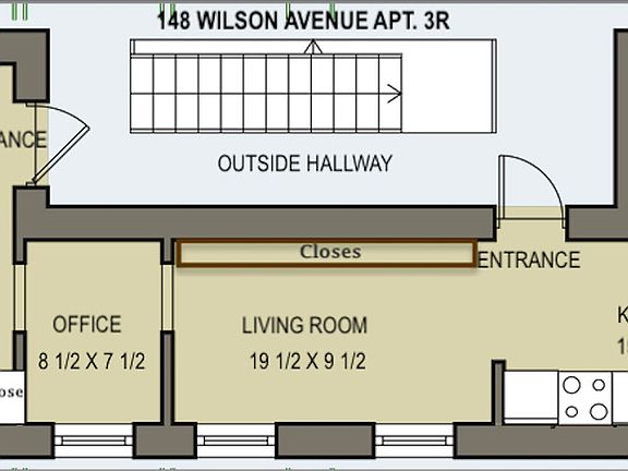 2nd image of 148 Wilson Ave APT 3R