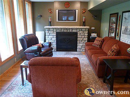 Limestone Gas Fireplace