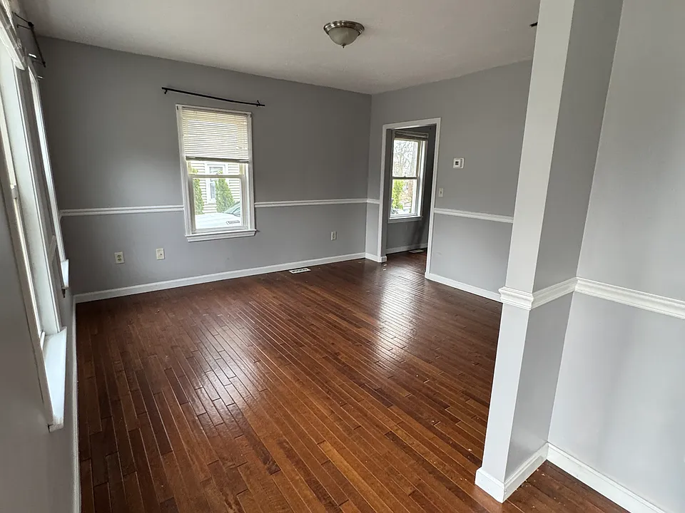 Front door view to living room