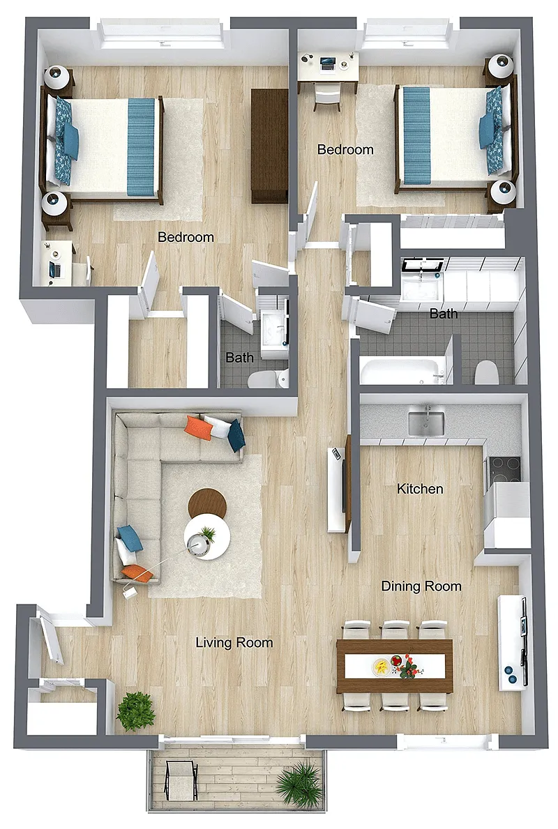 Floor plan Longway