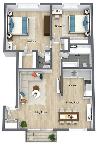 Floor plan Longway