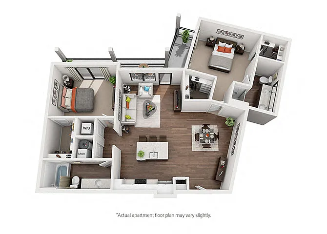 Floor plan B4