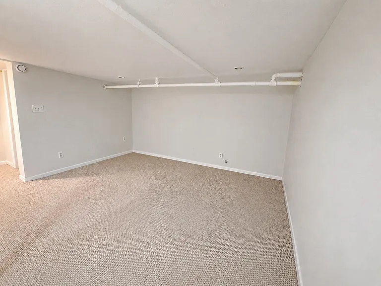 Recreation space in lower level