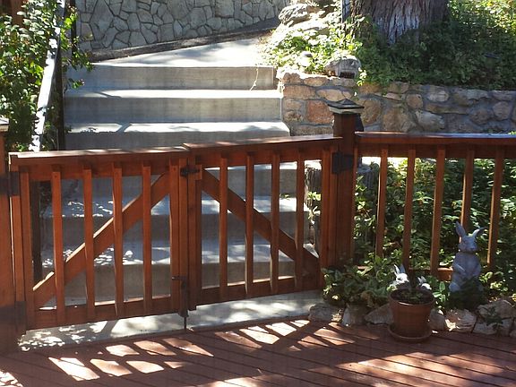 Front deck