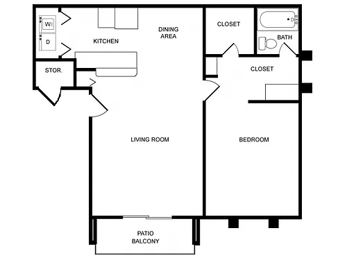 Floor plan A1U