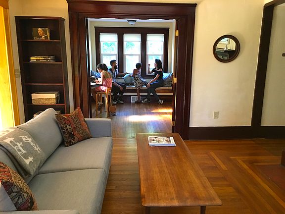 LR looking toward den