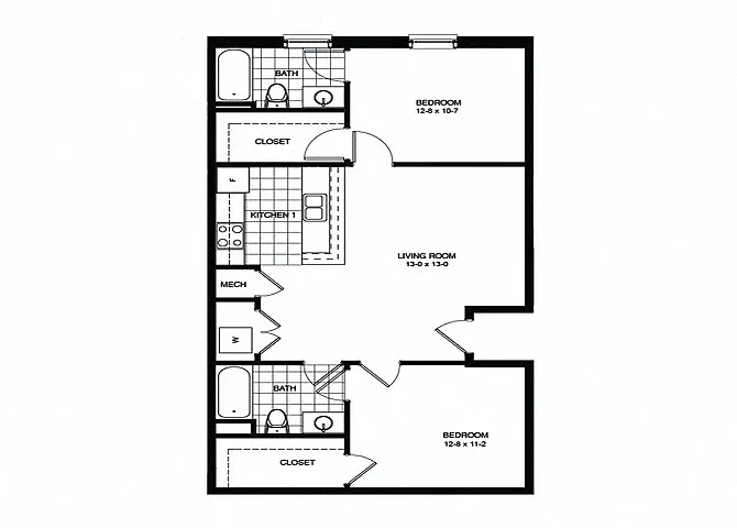 Floor plan B1
