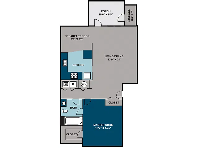 Floor plan The Coach