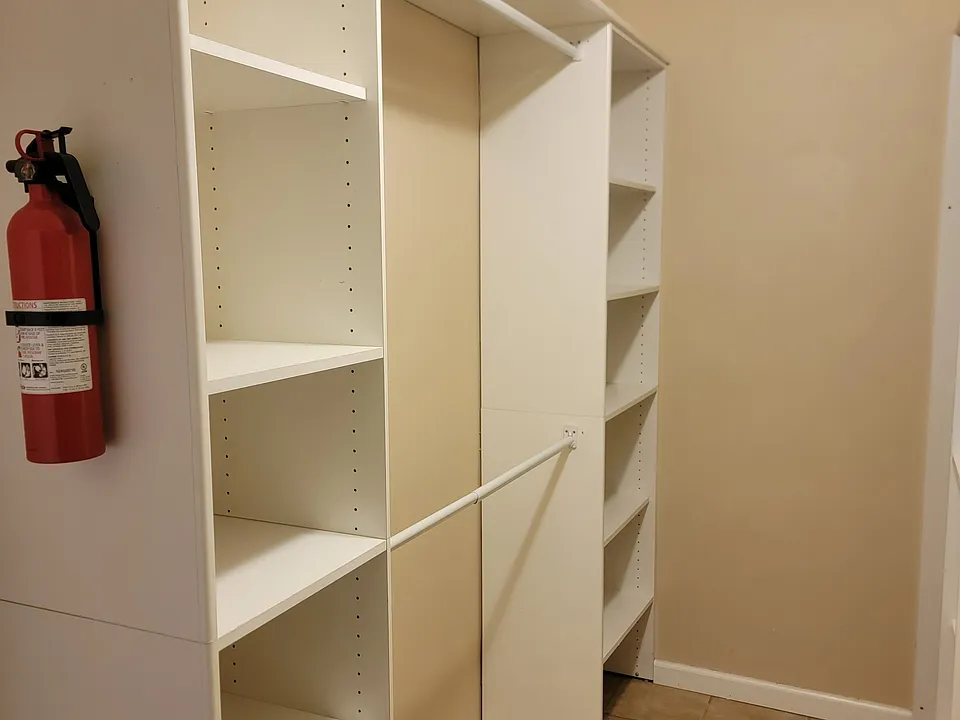 Closet space