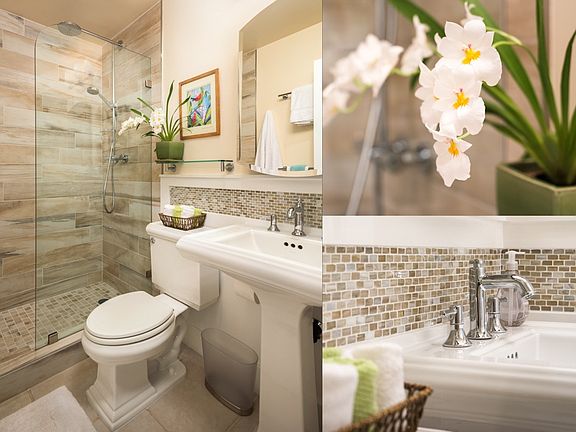 Beautifully appointed Bathroom with Walk In Shower with Hans