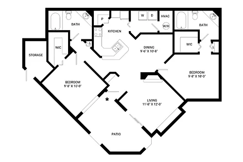 Floor plan Ellingwood