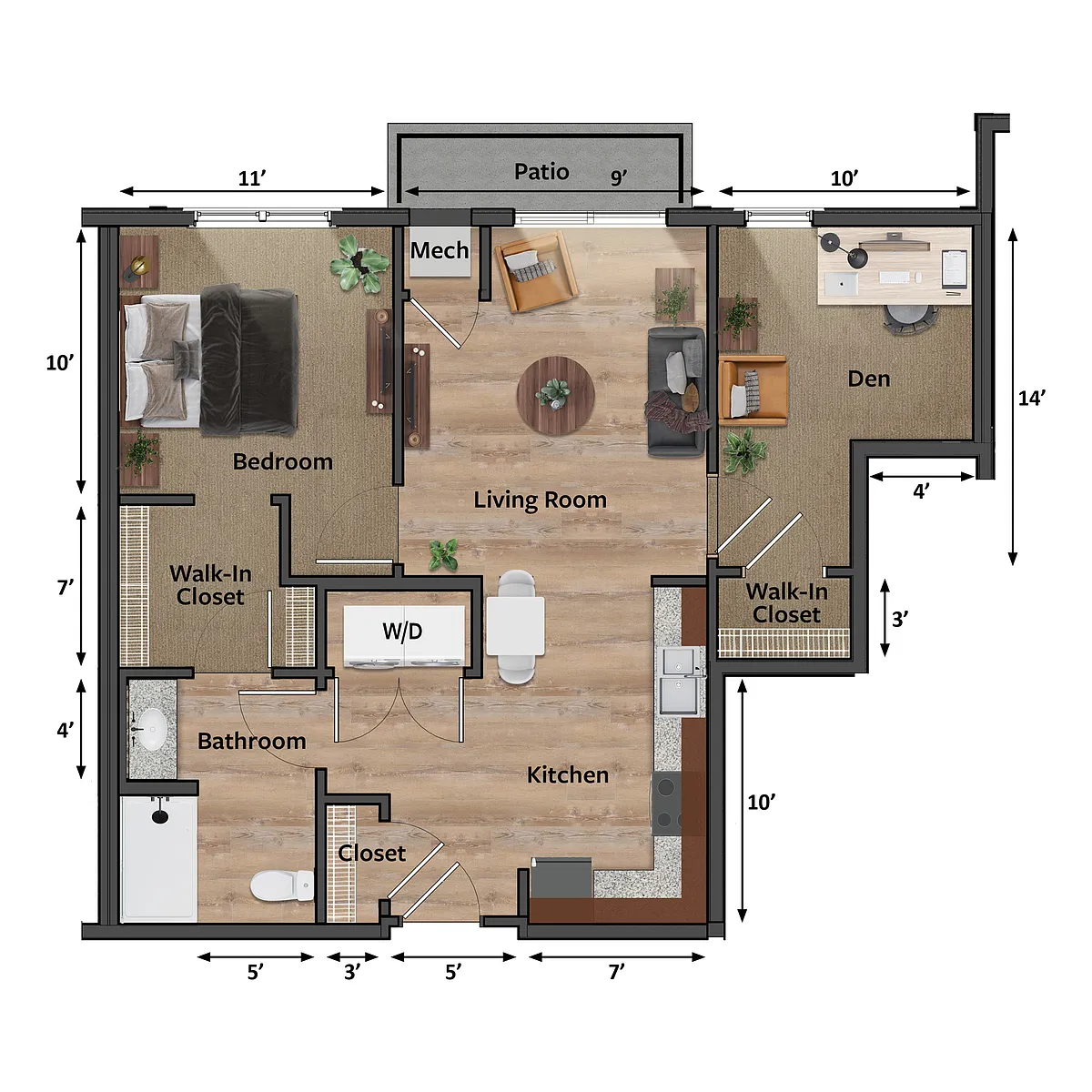 Floor plan Primrose (B2)
